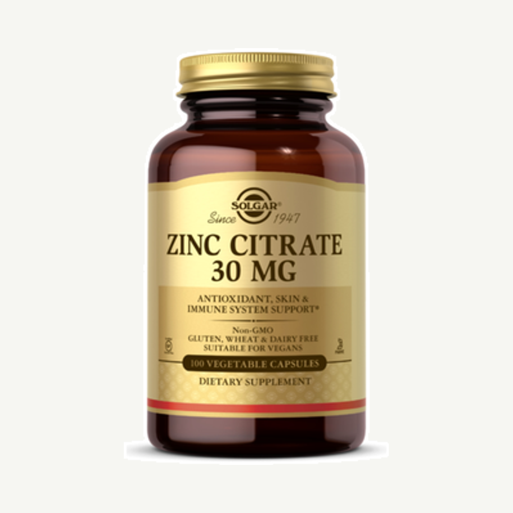 Zinc Citrate 30mg 100k