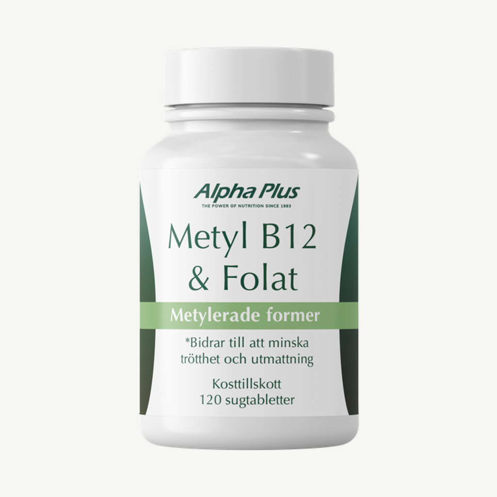 Metyl B12 & Folat 120 sugtabletter
