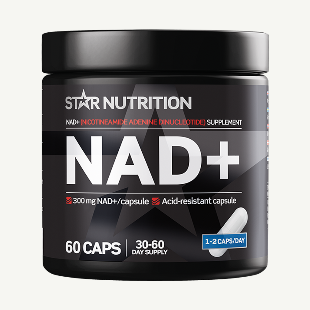 NAD+ 300 mg 60 kapslar