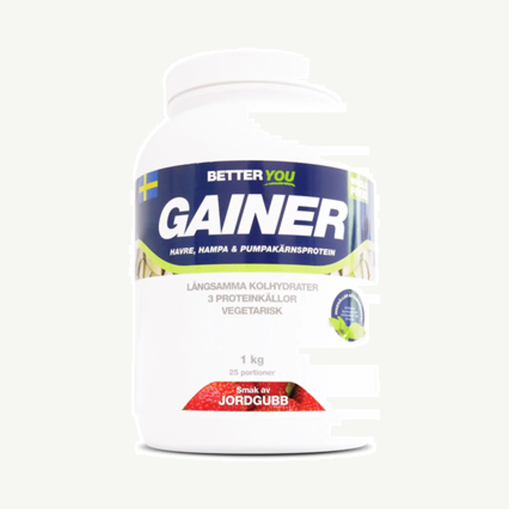 Whole Food Gainer Jordgubb 1kg