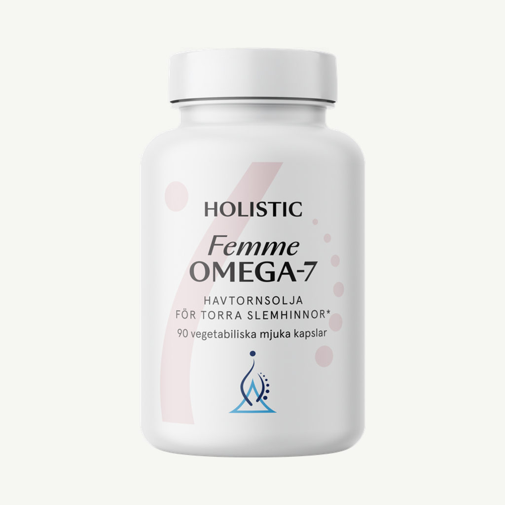 Holistic Femme Omega-7 Havtornsolja 90 kapslar