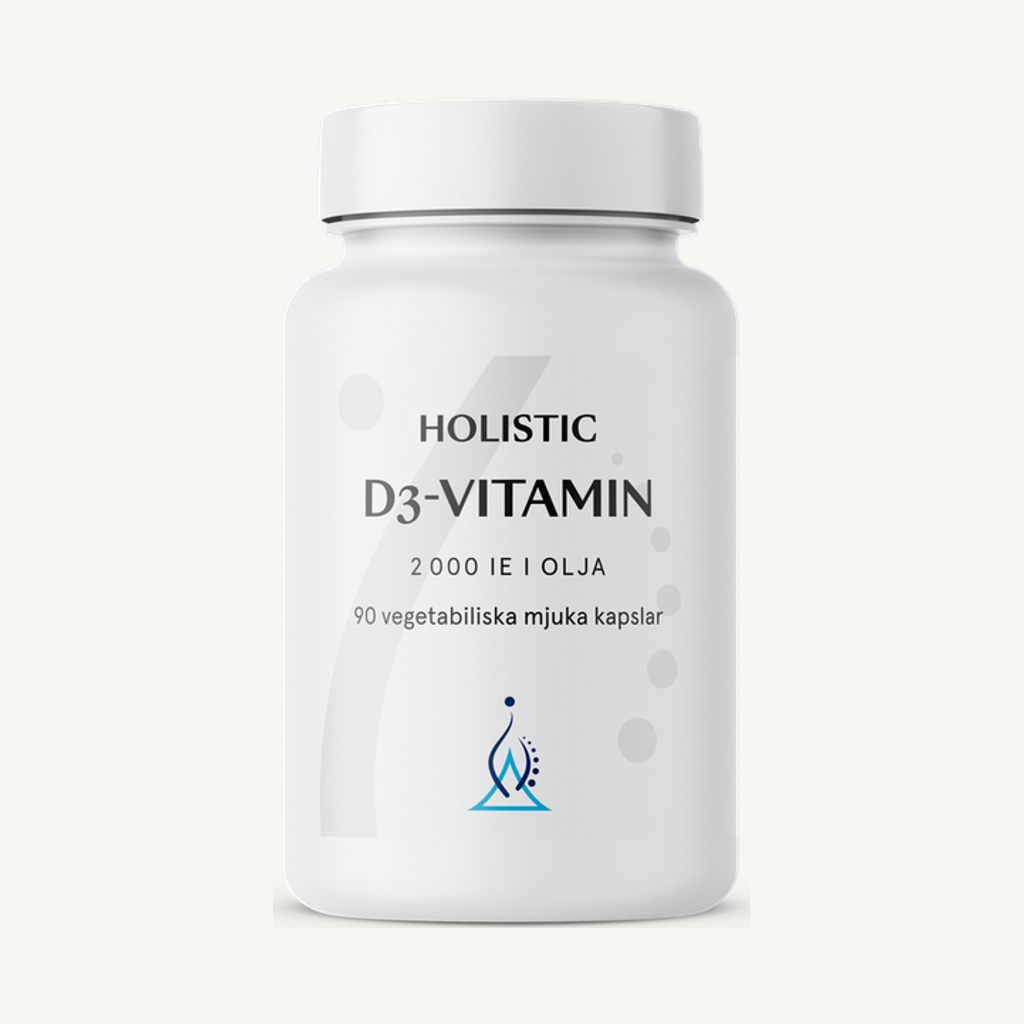 D3-vitamin i olja, 90 kapslar