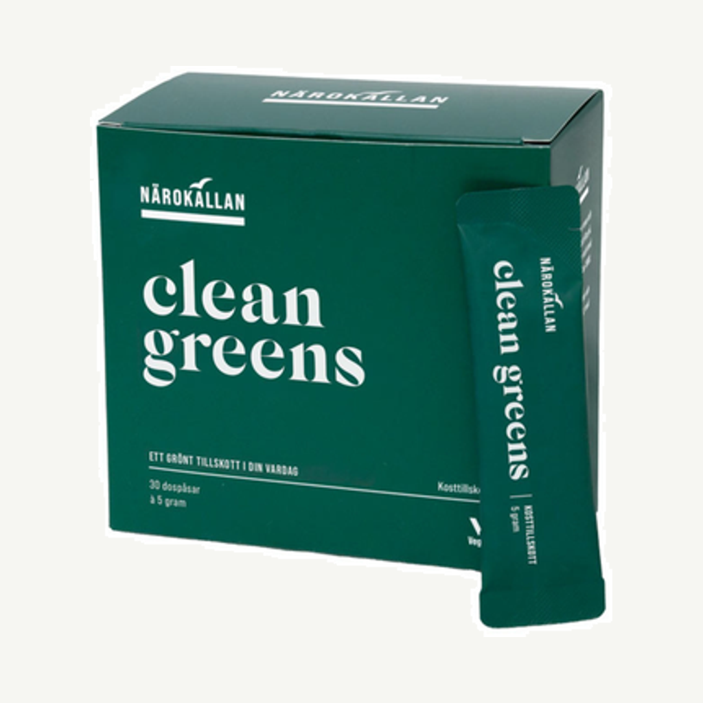 Närokällan Clean Greens 30 st