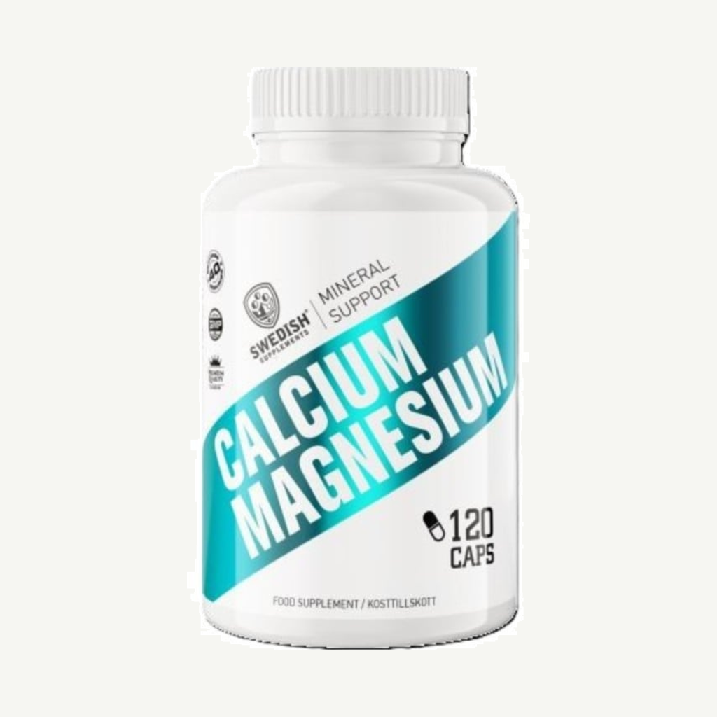 Swedish Supplements Calcium Magnesium 120 kapslar