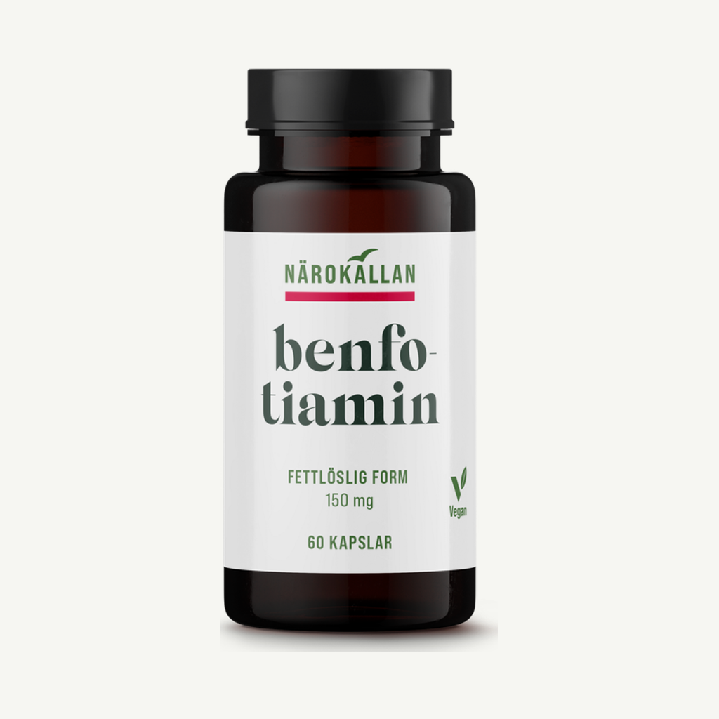 Närokällan Benfotiamin 150 mg 60 kapslar