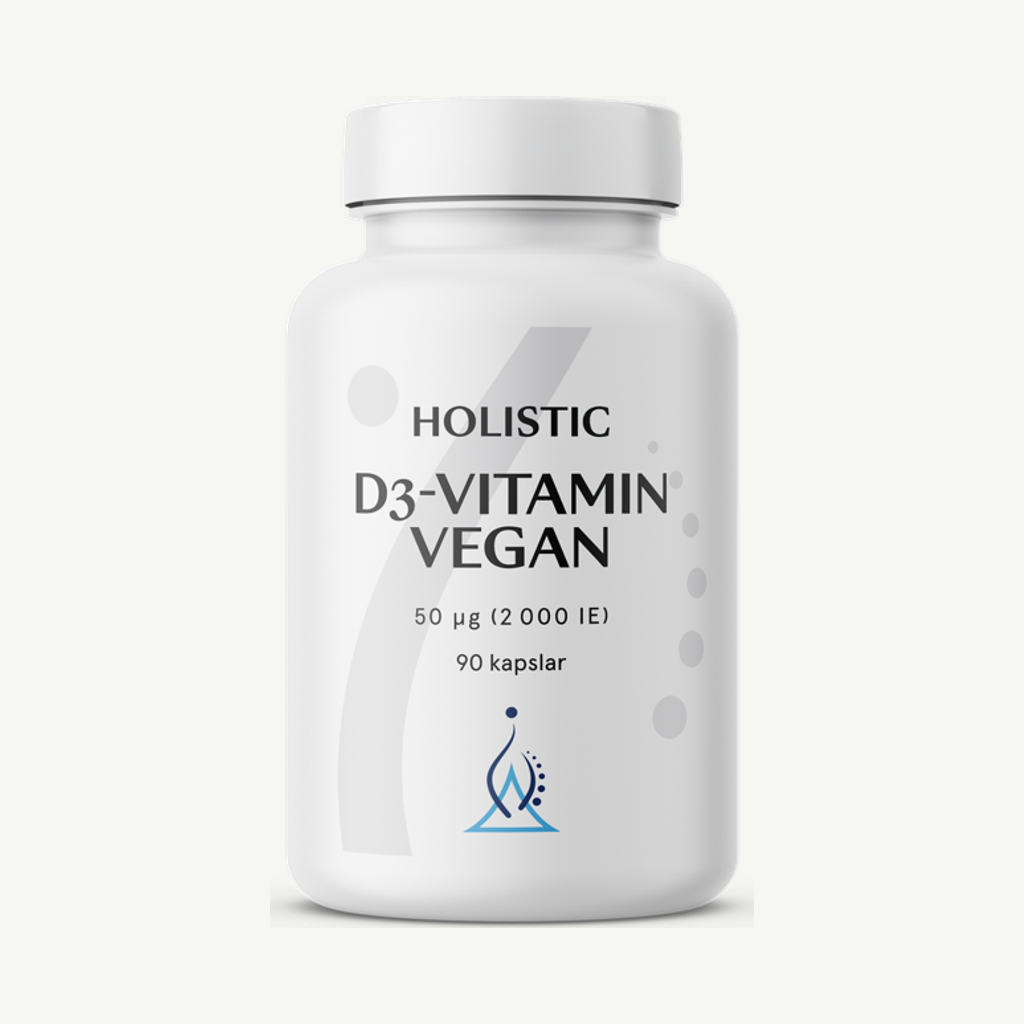 D3-vitamin Vegan 2000 IE, 90 kapslar