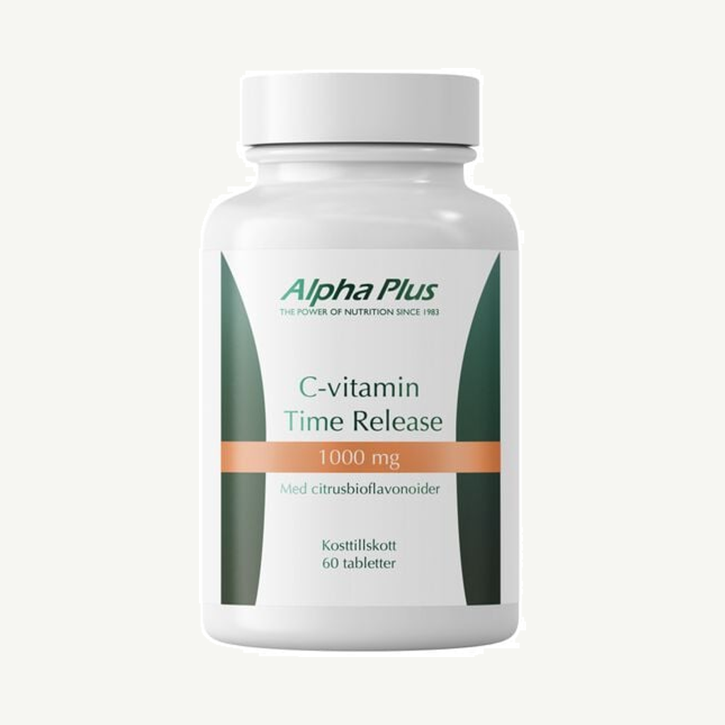 C-vitamin Time Release 1000mg 60 tabletter