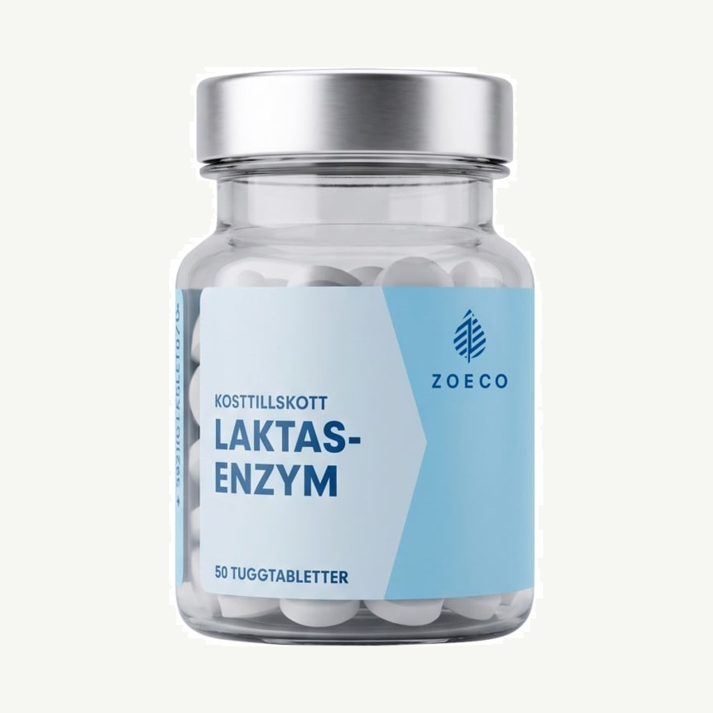 Zoeco Laktasenzym 50 tuggtabletter