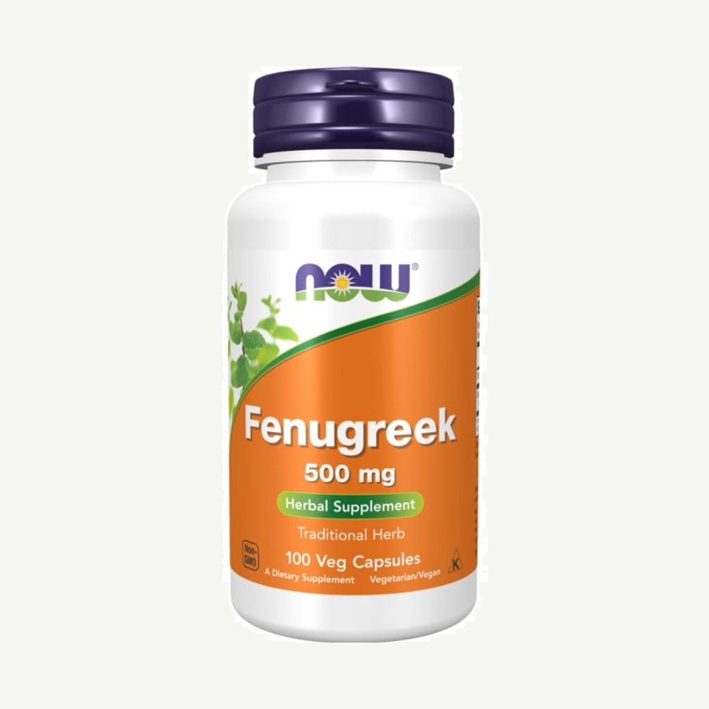 NOW Fenugreek 500 mg 100 kapslar