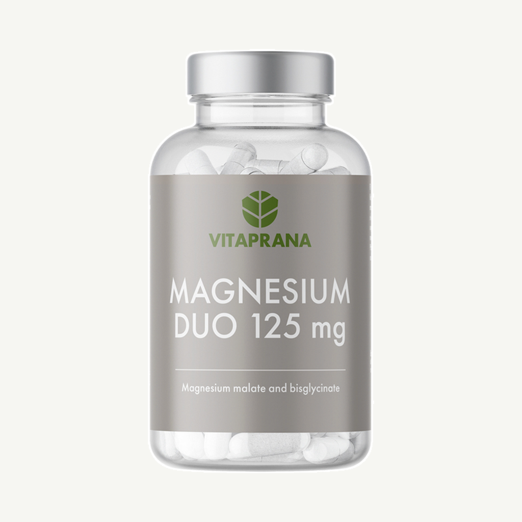 Vitaprana Magnesium Duo 125mg 100 kapslar