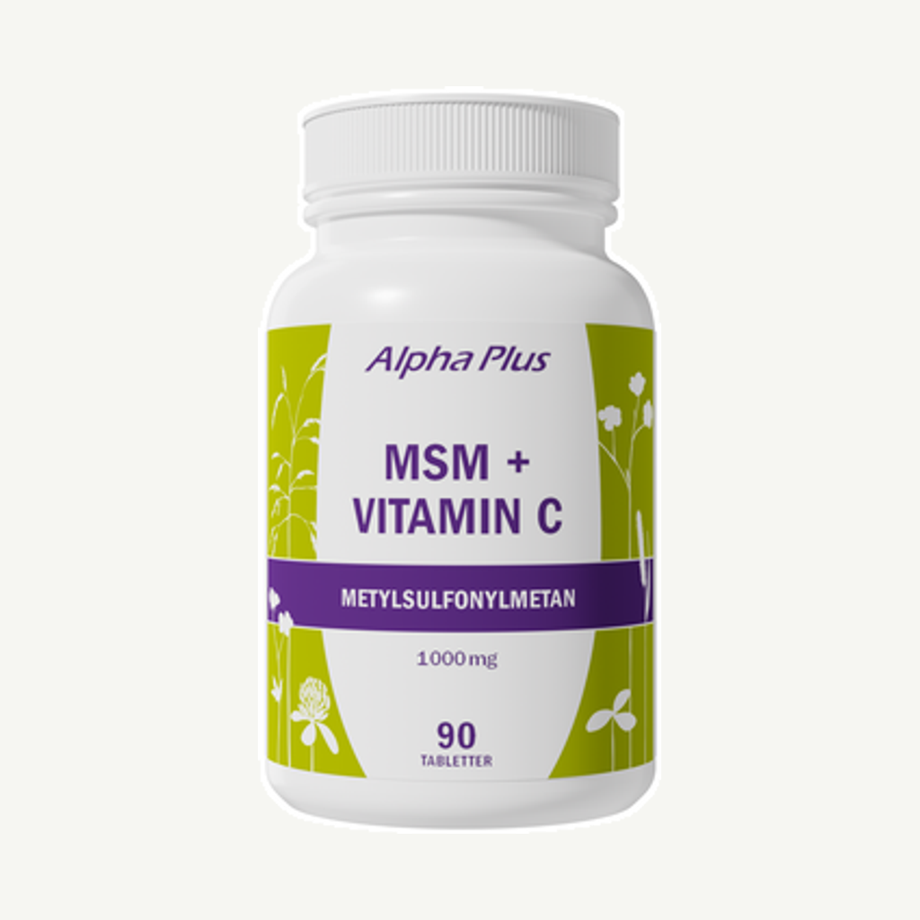 MSM + Vitamin C 90t