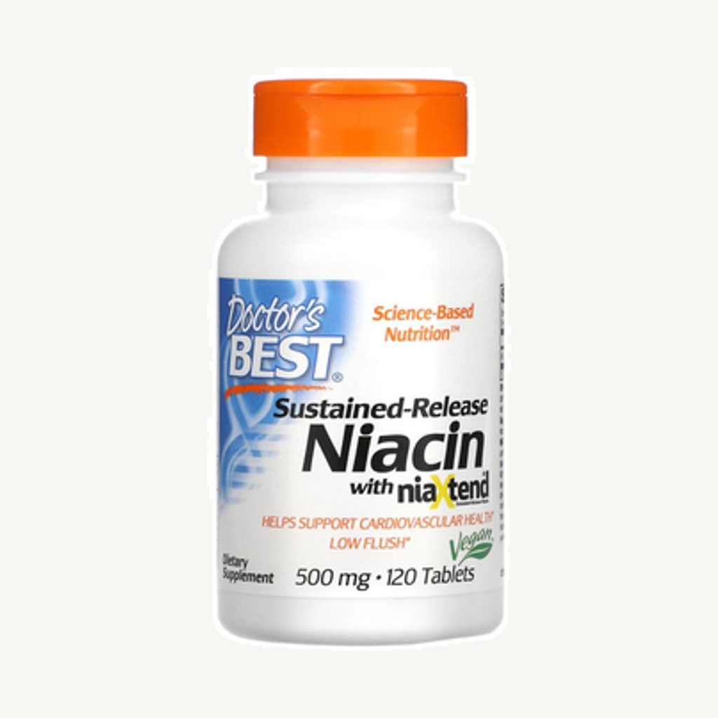 Time-Release Niacin 500mg 120t