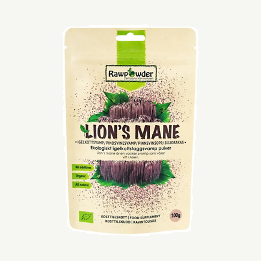 Rawpowder Lions Mane 100 g