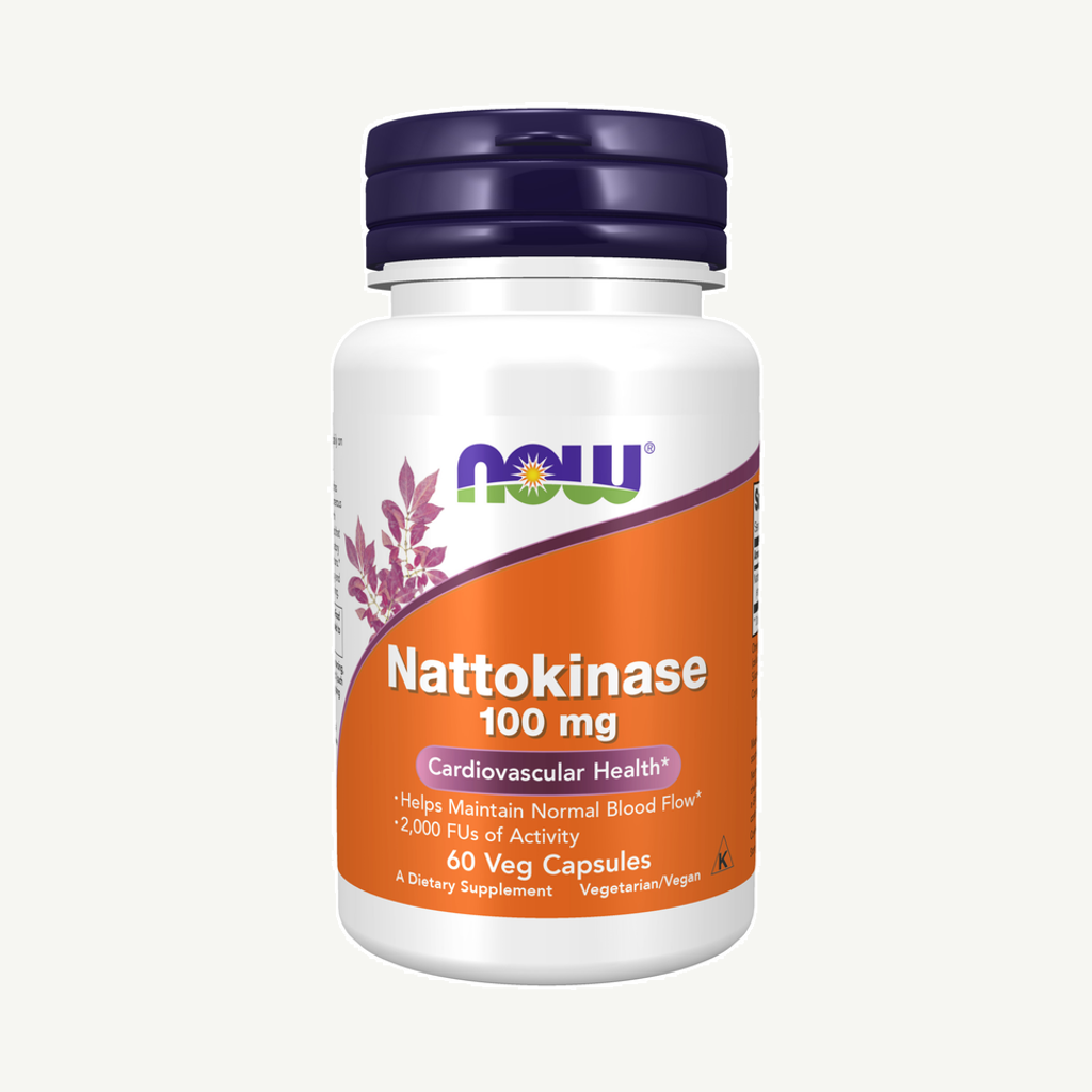 NOW Nattokinase 100 mg 60 kapslar