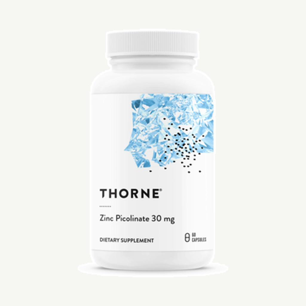 Thorne Zinc Picolinate 30 mg 60 kapslar