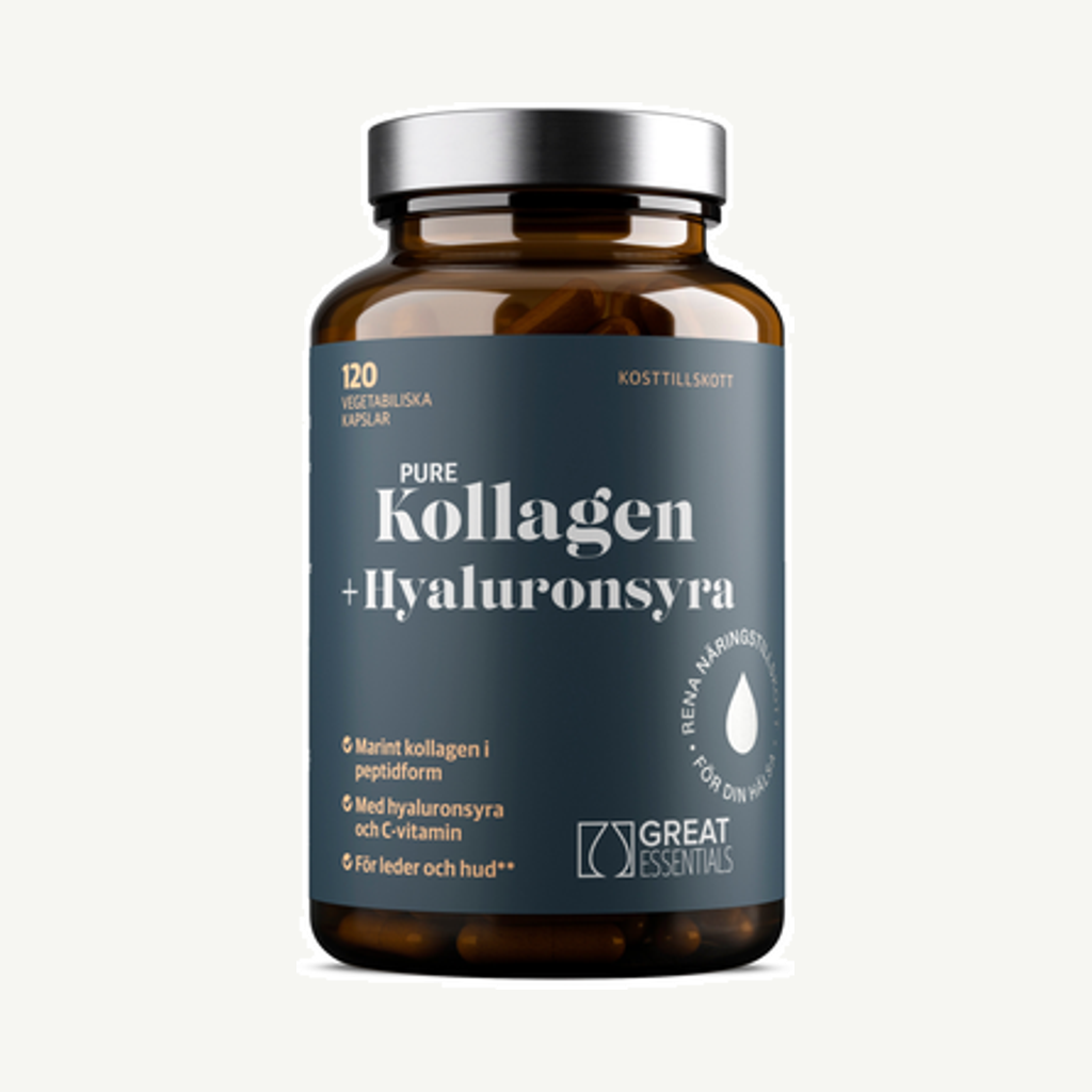 Marint Kollagen + Hyaluronsyra 120k