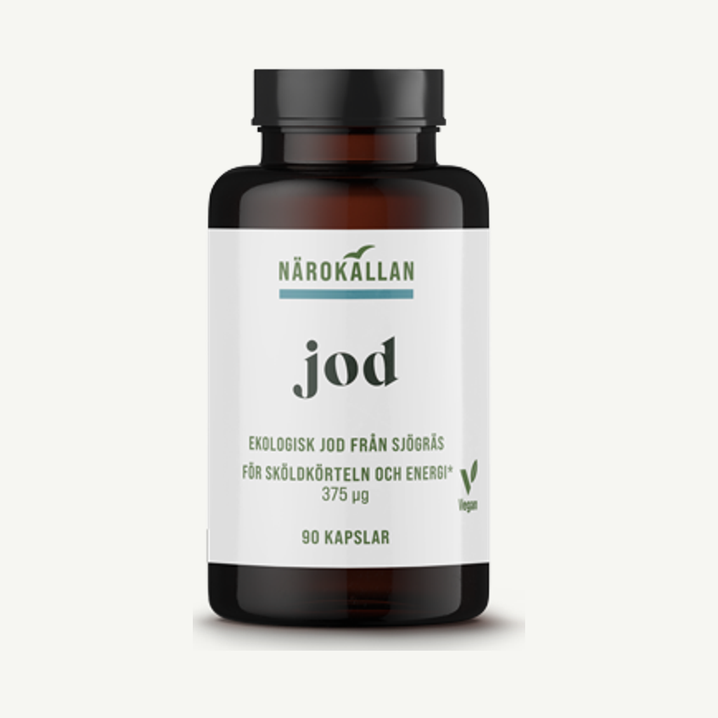 Närokällan Jod Ekologisk 90 kapslar