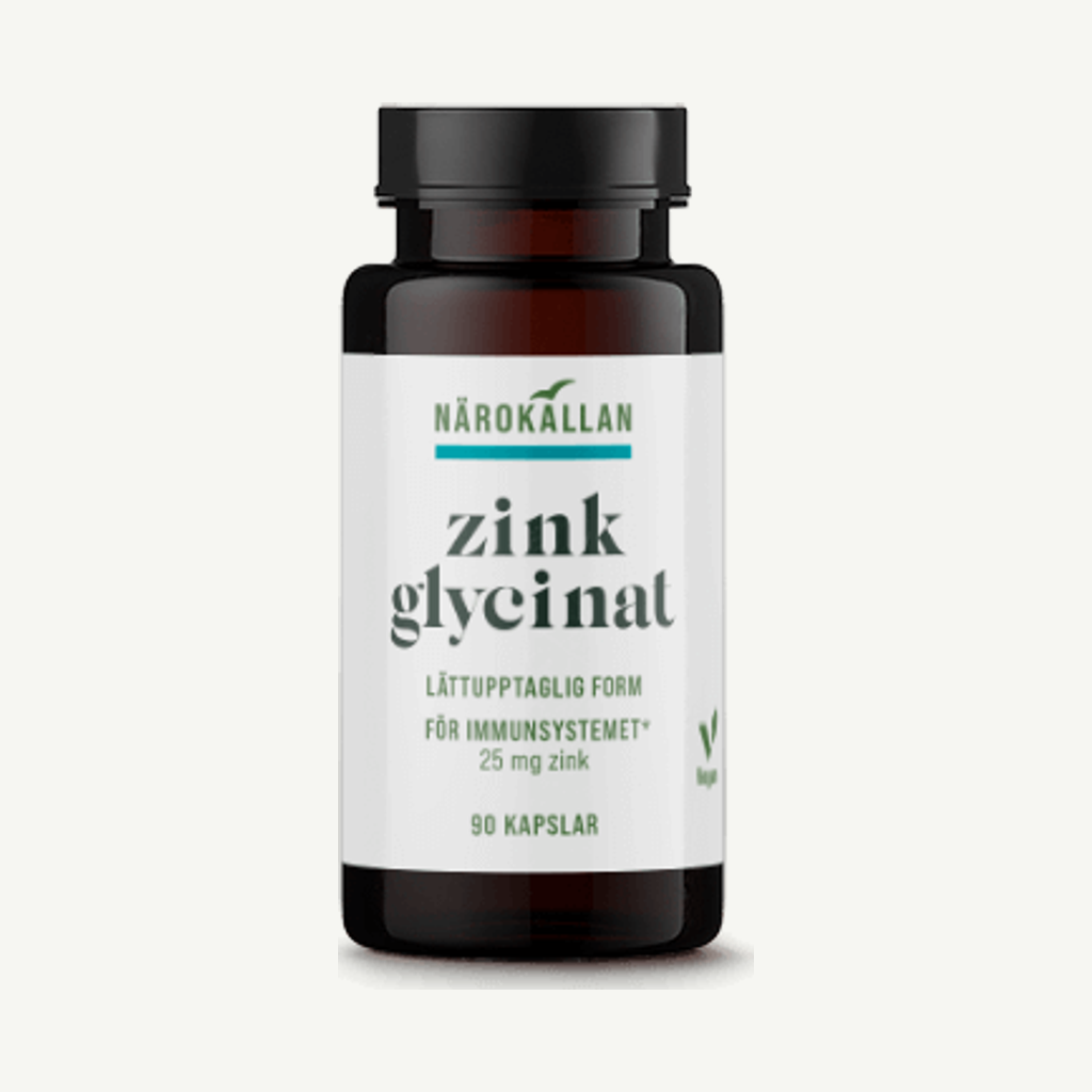 Närokällan Zinkglycinat 90 kapslar