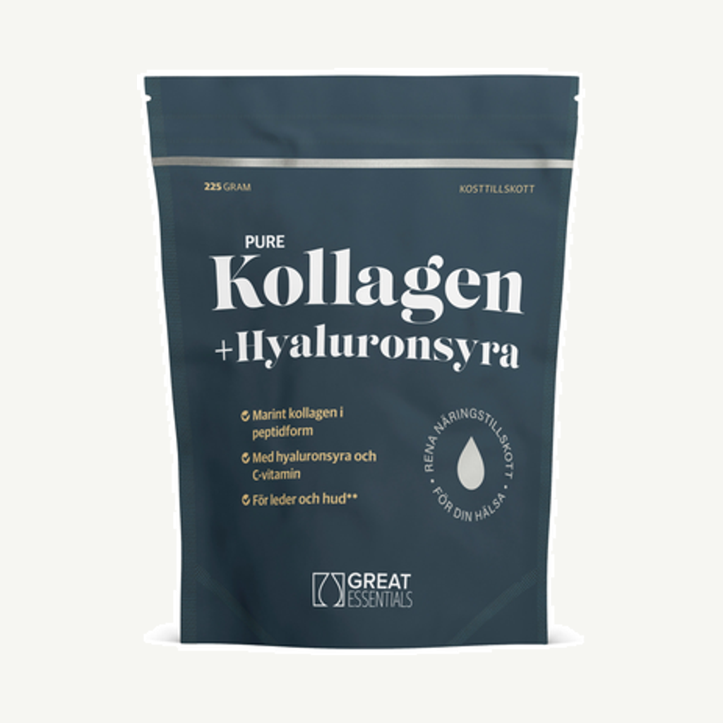 Marint Kollagen + Hyaluronsyra Naturell 225g