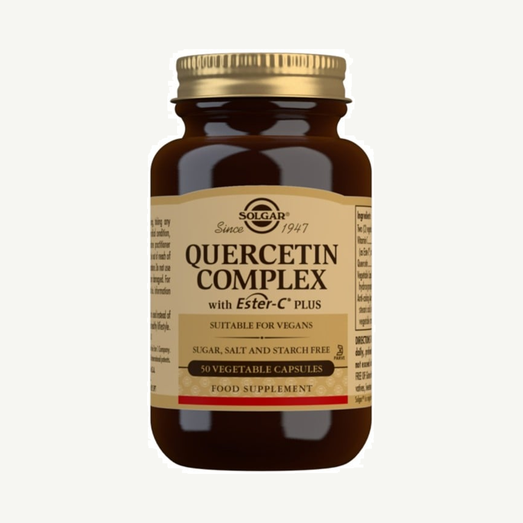 Solgar Quercetin Complex 250 mg with Ester-C 50 kapslar