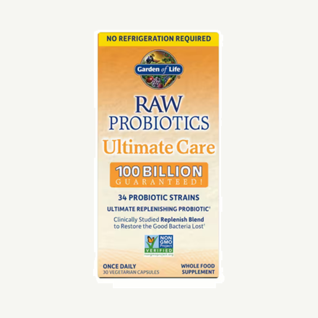Raw Probiotics 100 Billion CFU 30k